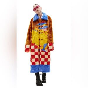 ISO Kidsuper studios fell in love dancer faux coat #kidsuper #kidsuperstudios